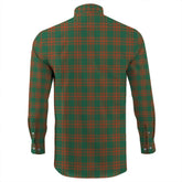 Menzies Green Ancient Tartan Long Sleeve Button Shirt
